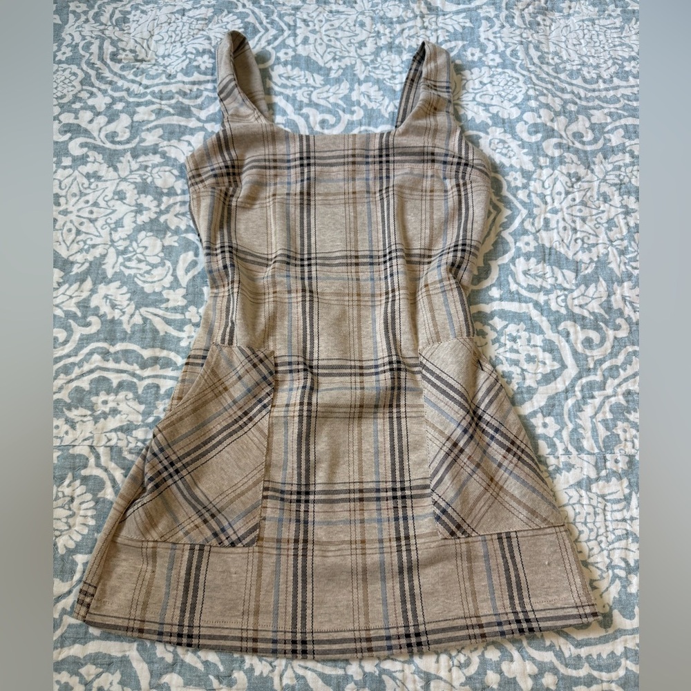 (NWT) Altar'd State Plaid Mini Dress